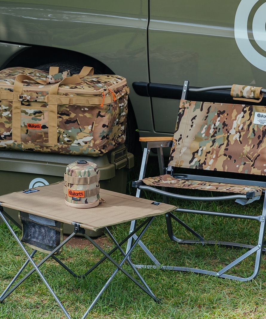 URBANOO 選物代購  The Earth CORDURA  迷彩 黑 卡其 軍綠 52L 多功能收納袋／圖 8