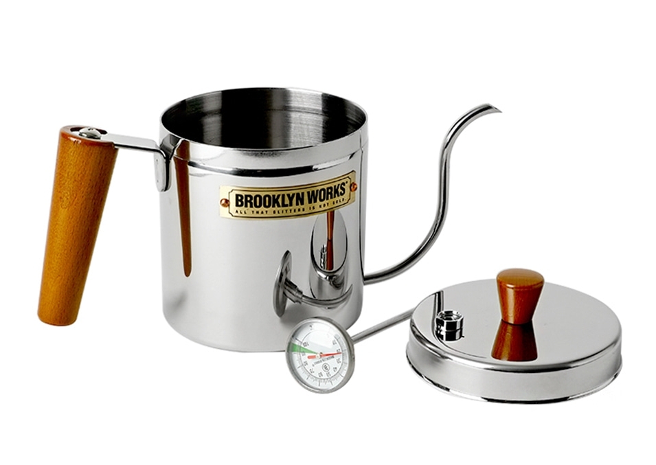 URBANOO BROOKLYN WORKS 韓國布魯克林 露營測溫水壺保溫滴水壺／圖 6