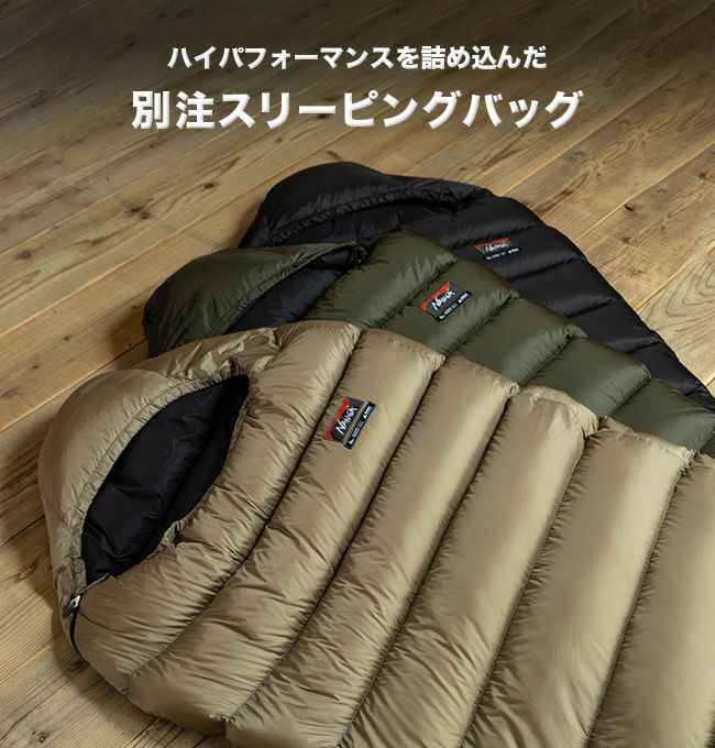 客定 URBANOO  NANGA×SUNDAY MOUNTAIN 羽絨睡袋  350DX 450DX 600DX／圖 7