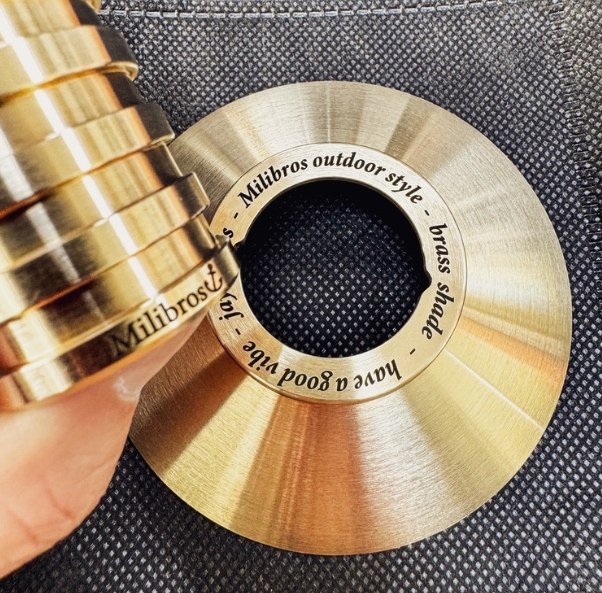 URBANOO 韓國選物 MILIBROS  BRASS SHADE Goalzero  GZ 燈罩 黃銅／圖 2