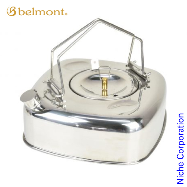 URBANOO代購 Belmont 1.6L 方形 BM-293 附濾網 戶外露營用 不銹鋼 304 水壺／圖 2