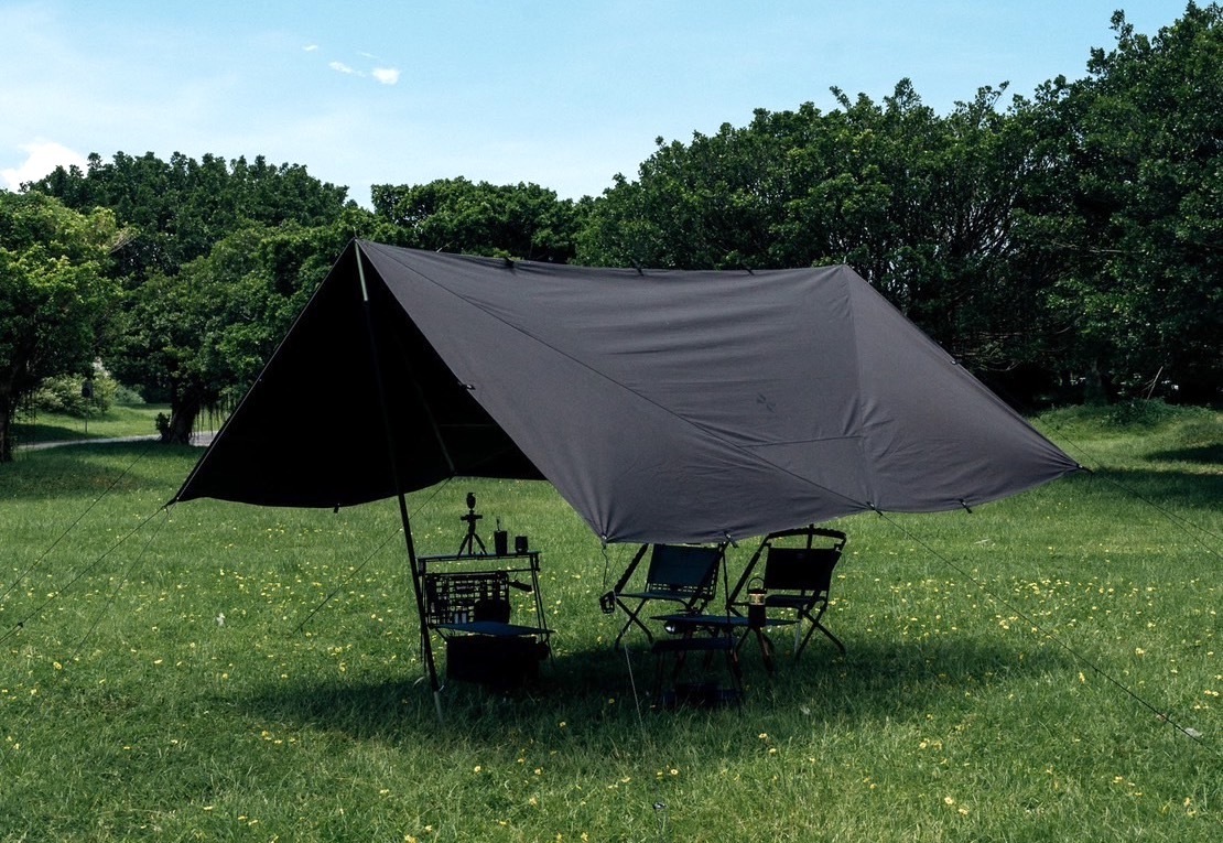 URBANOO 日本 VENTLAX DIMENSION44 TARP TC 4m × 4m 高撥水 難燃加工 天幕／圖 8