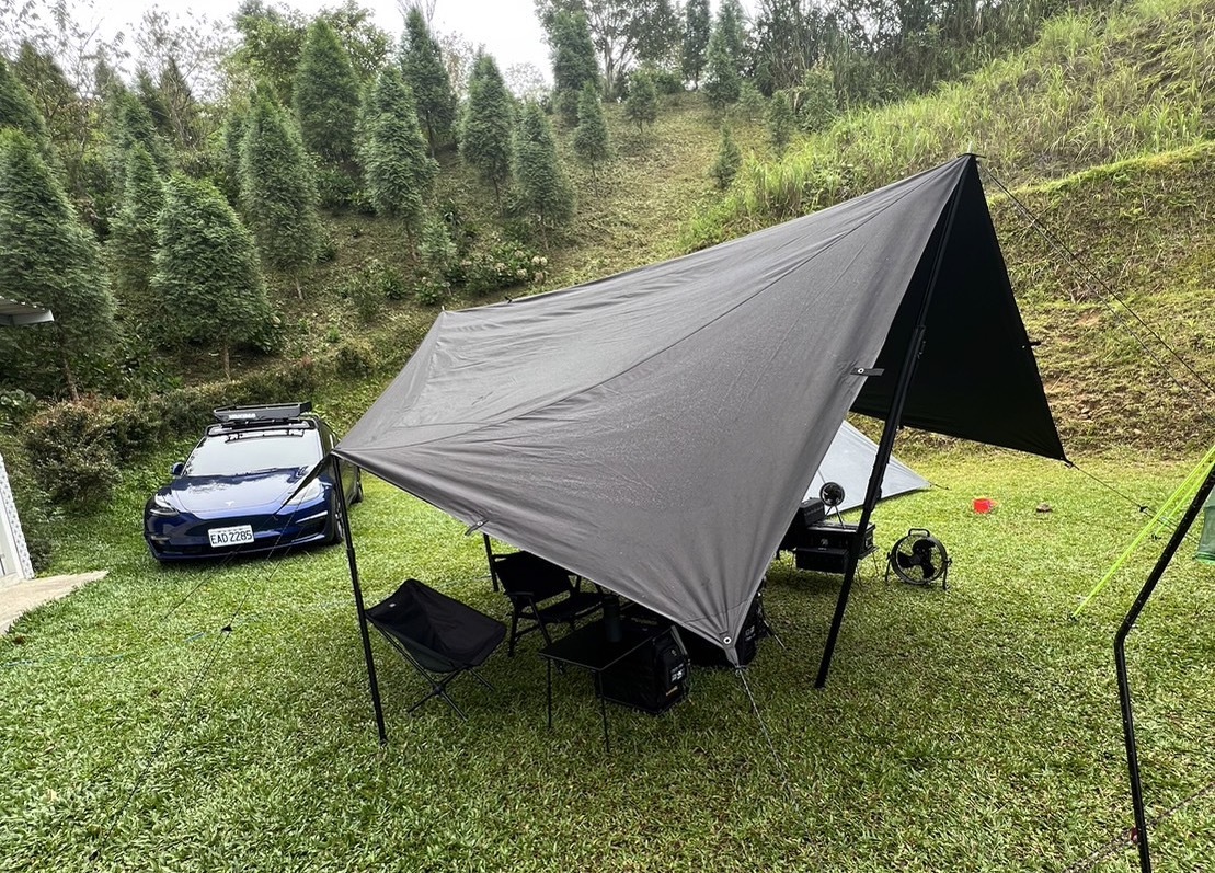 URBANOO 日本 VENTLAX DIMENSION44 TARP TC 4m × 4m 高撥水 難燃加工 天幕／圖 7