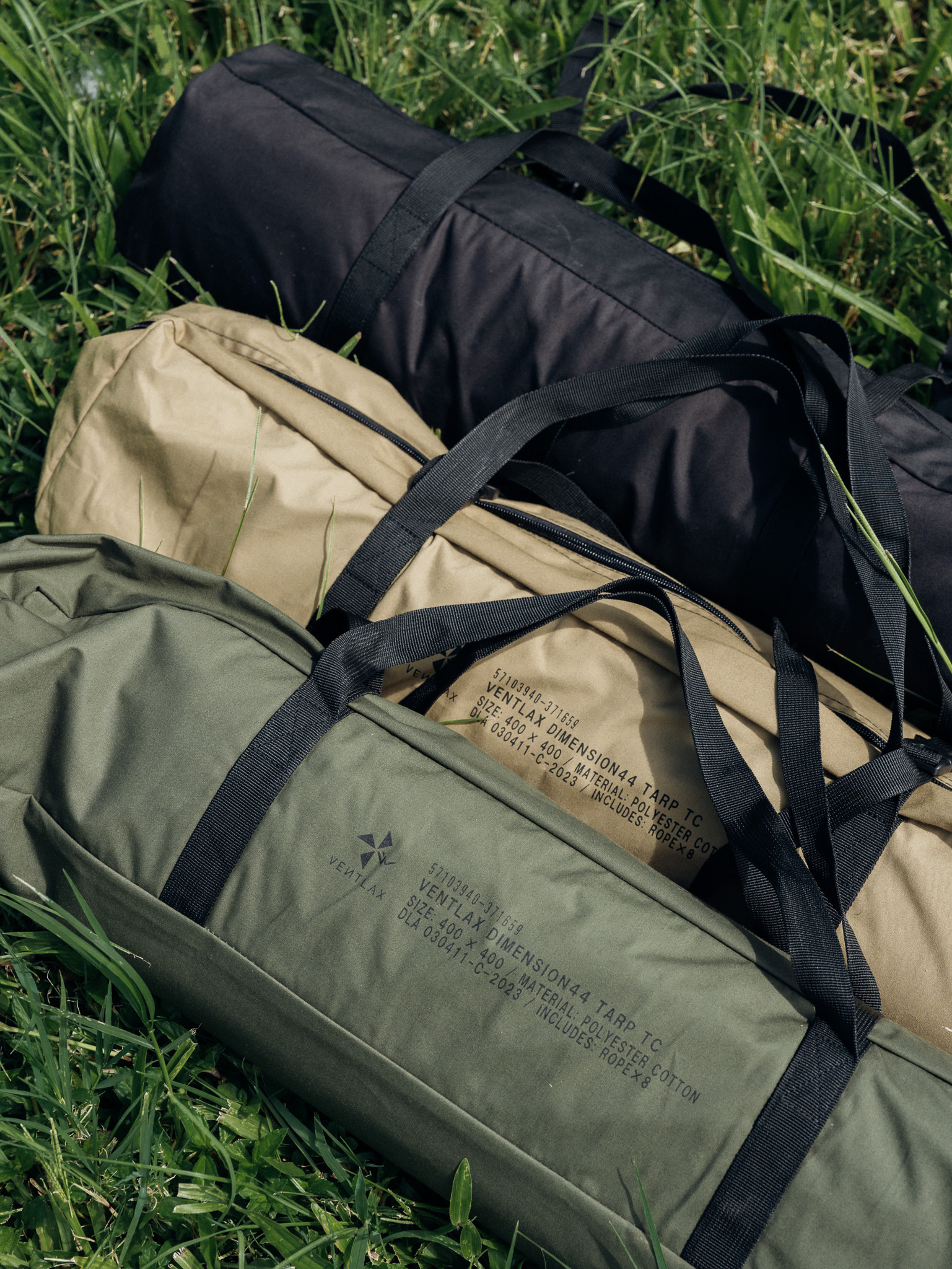 URBANOO 日本 VENTLAX DIMENSION44 TARP TC 4m × 4m 高撥水 難燃加工 天幕／圖 4