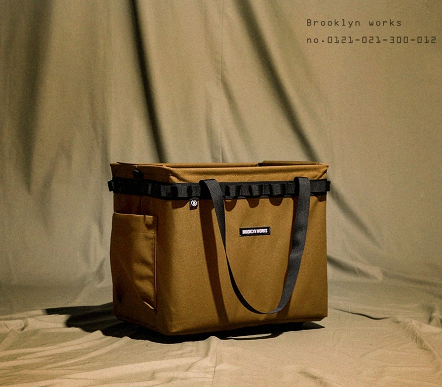 URBANOO BROOKLYN WORKS 韓國布魯克林  戰術 收納袋 黑 沙 FRAME BAG／圖 10