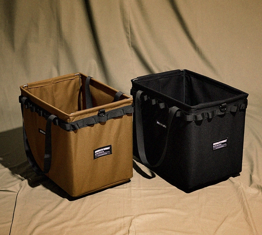 URBANOO BROOKLYN WORKS 韓國布魯克林 戰術 收納袋 黑 沙 FRAME BAG