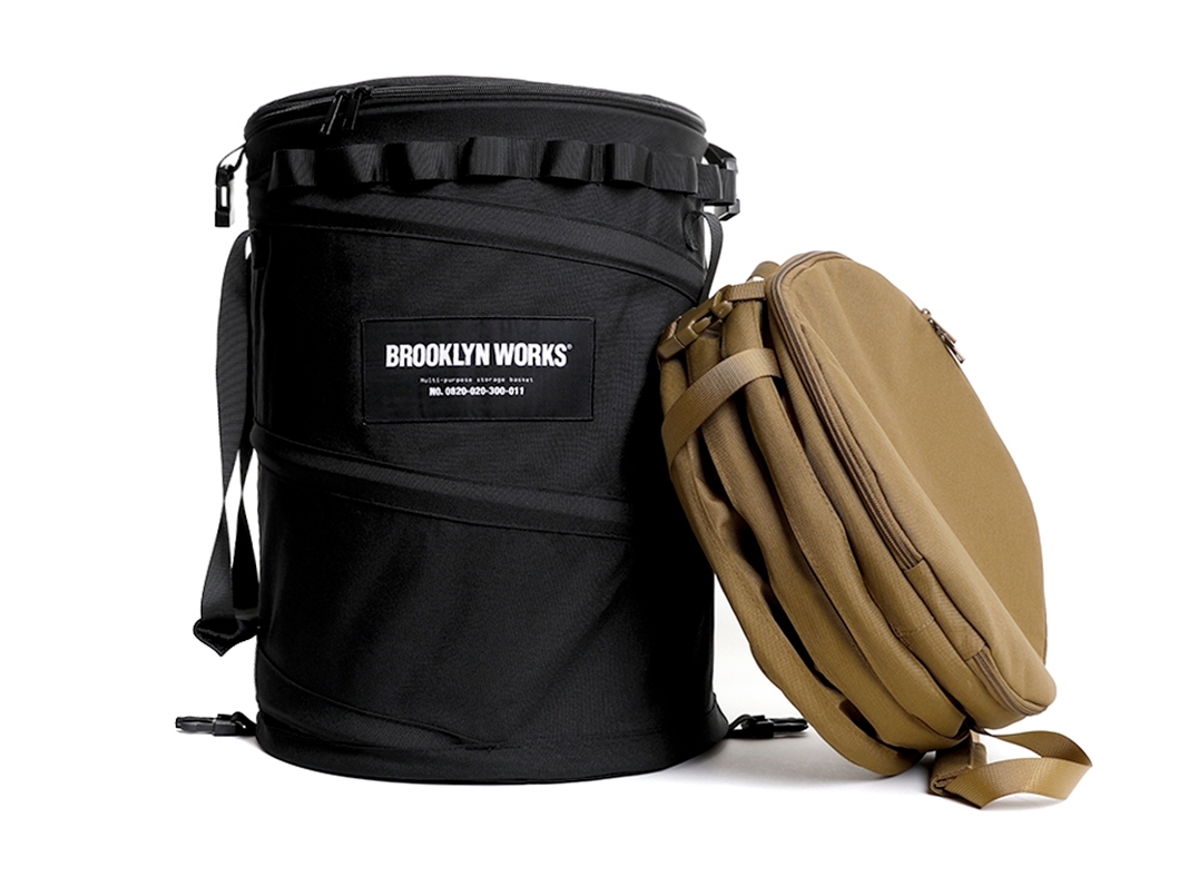 URBANOO BROOKLYN WORKS 韓國布魯克林  戰術 收納袋 黑 沙 POP-UP BAG／圖 3