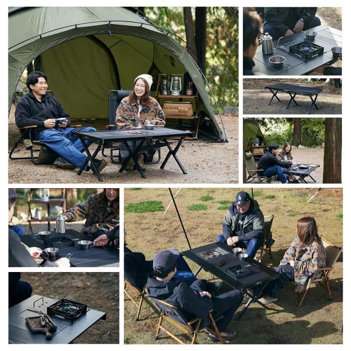 URBANOO 日本 WAQ MULTI LOWTABLE-F 黑化長桌 3單位 IGT／圖 4