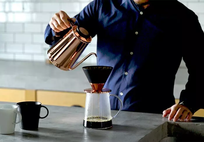 URBANOO 日本製 Beasty Coffee by amadana 溫度計直火咖啡壺／圖 14