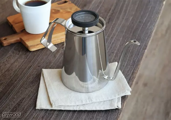 URBANOO 日本製 Beasty Coffee by amadana 溫度計直火咖啡壺／圖 10