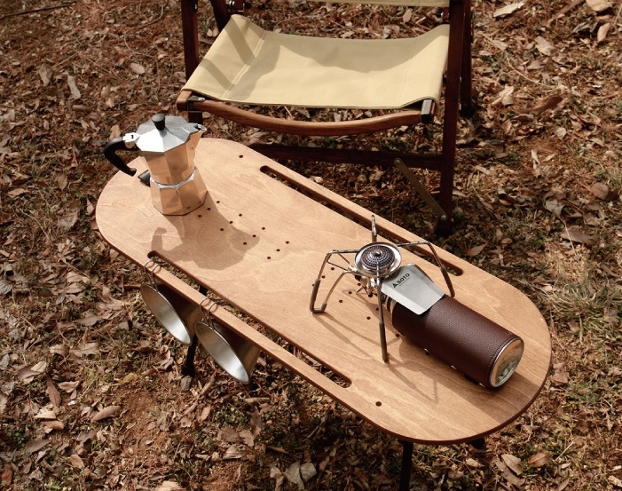 URBANOO選物 韓國 holler 夾層木 原木 滑板邊桌