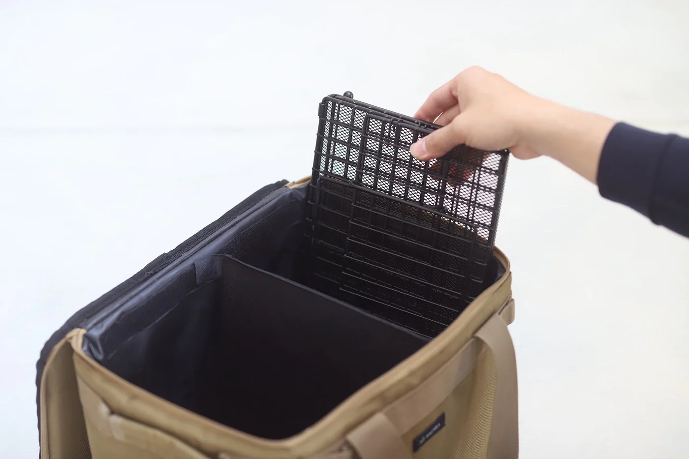 URBANOO 日本代購 ANOBA 品牌 BLACK 黑色 摺疊瀝水籃 AN112