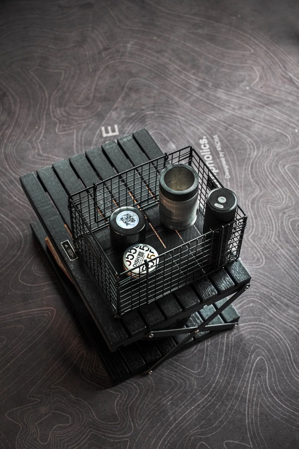 URBANOO 日本代購 ANOBA 品牌 BLACK 黑色 摺疊瀝水籃 AN112