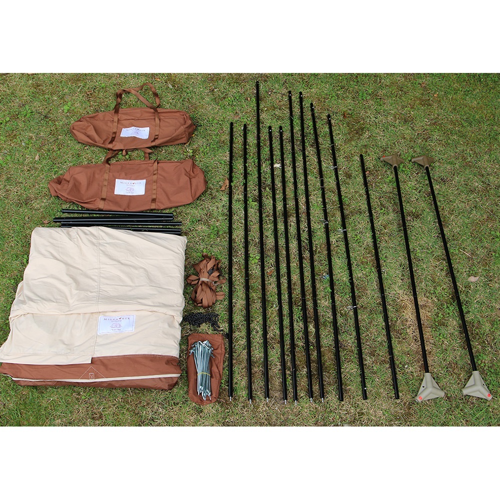 URBANOO代購 tent-Mark DESIGNS 科技棉 復古屋型帳 老派風格／圖 3