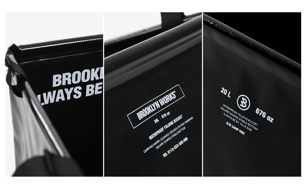 URBANOO BROOKLYN WORKS 韓國布魯克林  方形防水桶 / 防水袋／圖 8