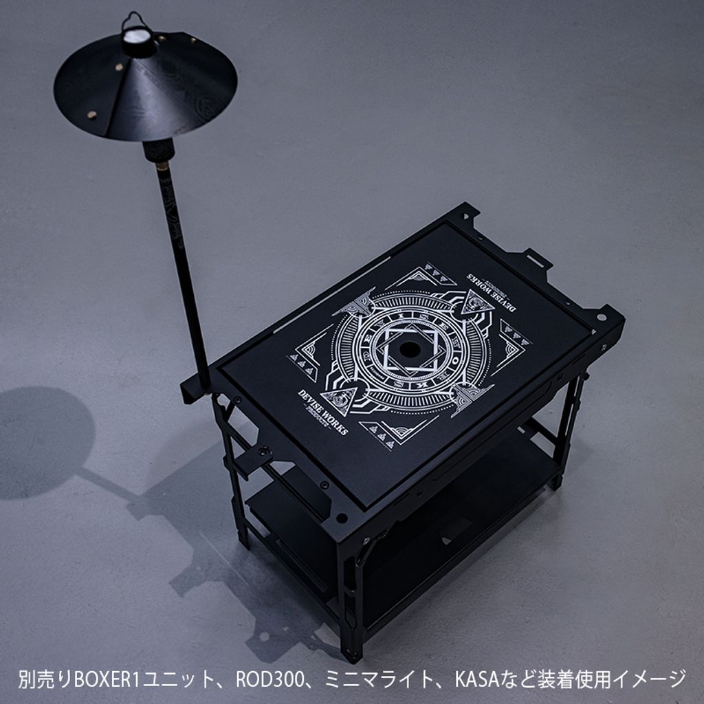 URBANOO 日本DEVISE WORKS X NATURE TONES 一單位戰術鐵桌 URBANOO 日本DEVISE WORKS X NATURE TONES 一單位戰術鐵桌