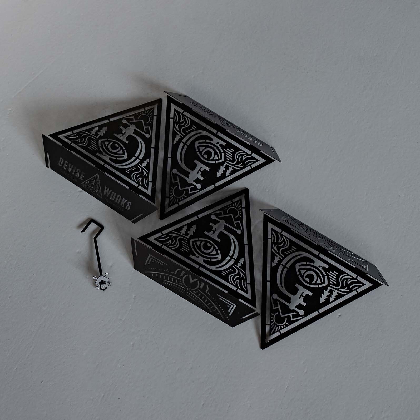 URBANOO 日本 DEVISE WORKS KAGOMEYE 金字塔 燈罩／圖 6