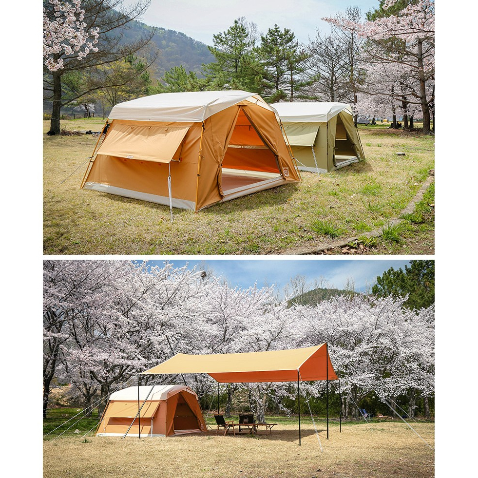URBANOO 韓國選物 PREMORY  Primori Solio 小木屋棉質帳篷 tc棉 小屋帳／圖 6