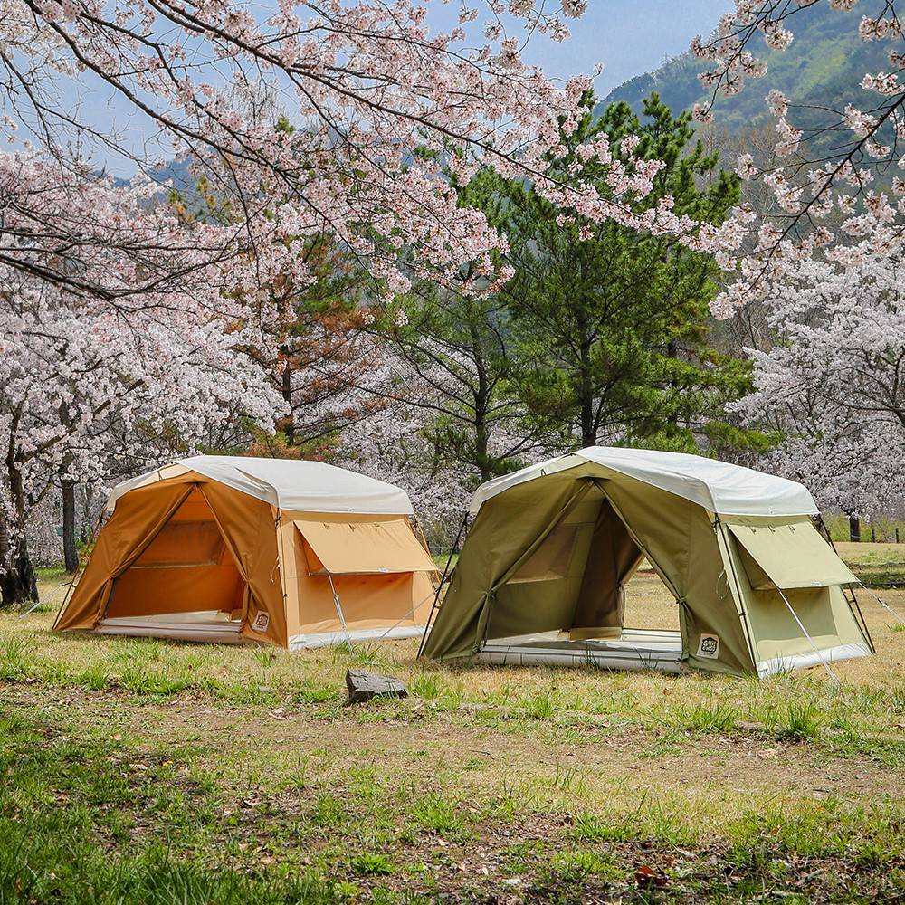 URBANOO 韓國選物 PREMORY Primori Solio 小木屋棉質帳篷 tc棉 小屋帳