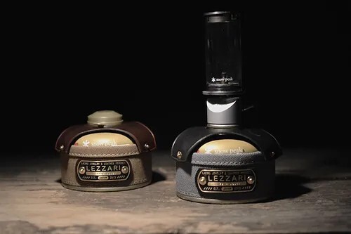 URBANOO 日本 lezzari F-2 OD缶  瓦斯罐套 帆布 x 皮革 x 黃銅／圖 5