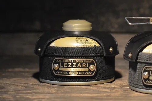 URBANOO 日本 lezzari F-2 OD缶  瓦斯罐套 帆布 x 皮革 x 黃銅／圖 6