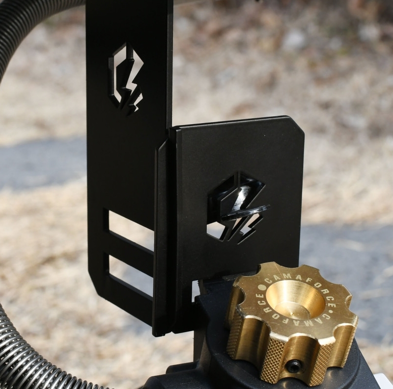 URBANOO選物 韓國 camaforce GS-450R 瓦斯掛片 黑/銀 黃銅開關 瓦斯掛架