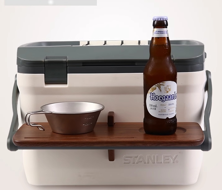 URBANOO Stanley 15.1L 15.1L 冰桶延伸桌板 Cooler Tray 黑胡桃木製 桌板／圖 6