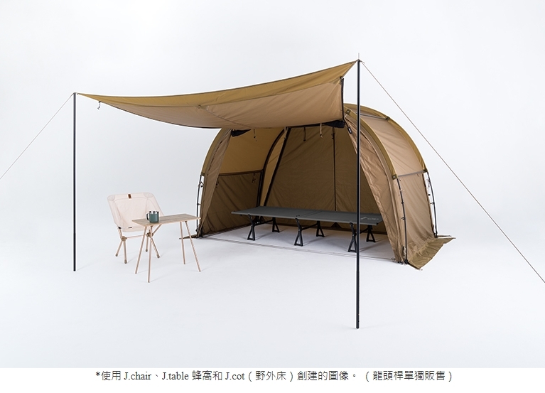URBANOO 韓國 jakelah J.tunnel 單位化 隧道帳 可模組化／圖 5