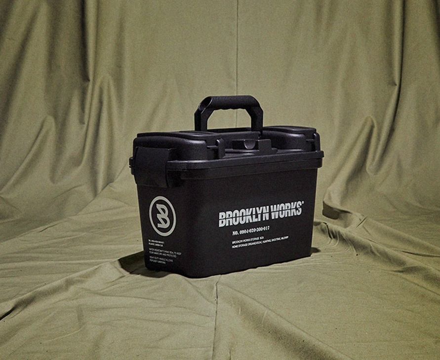 URBANOO  韓國嚴選 BrooklynWorks  黑色  工具箱 收納箱／圖 6