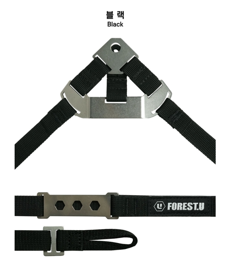 URBANOO 韓國選物 Forest U 3WAY 防水布織帶 主帶繩 多帶 營繩帶 ForestU