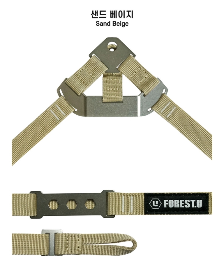 URBANOO 韓國選物 Forest U 3WAY 防水布織帶 主帶繩 多帶 營繩帶  ForestU／圖 3