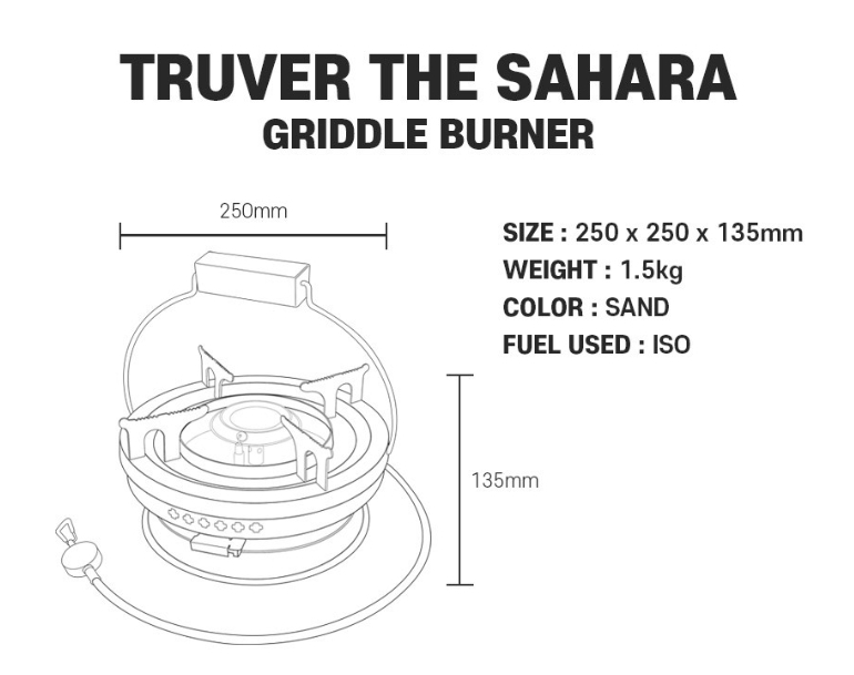 URBANOO 韓國選物 Truver 瓦斯爐 露營高功率 iso 瓦斯 單位爐／圖 5
