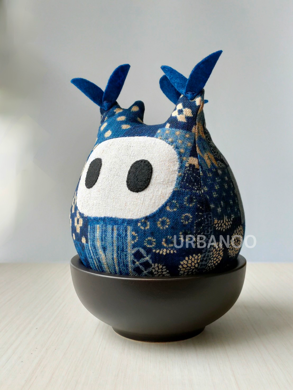 URBANOO 選物 植Woo 手作 象牙宮 潮植 藍色/黑色 拼布款