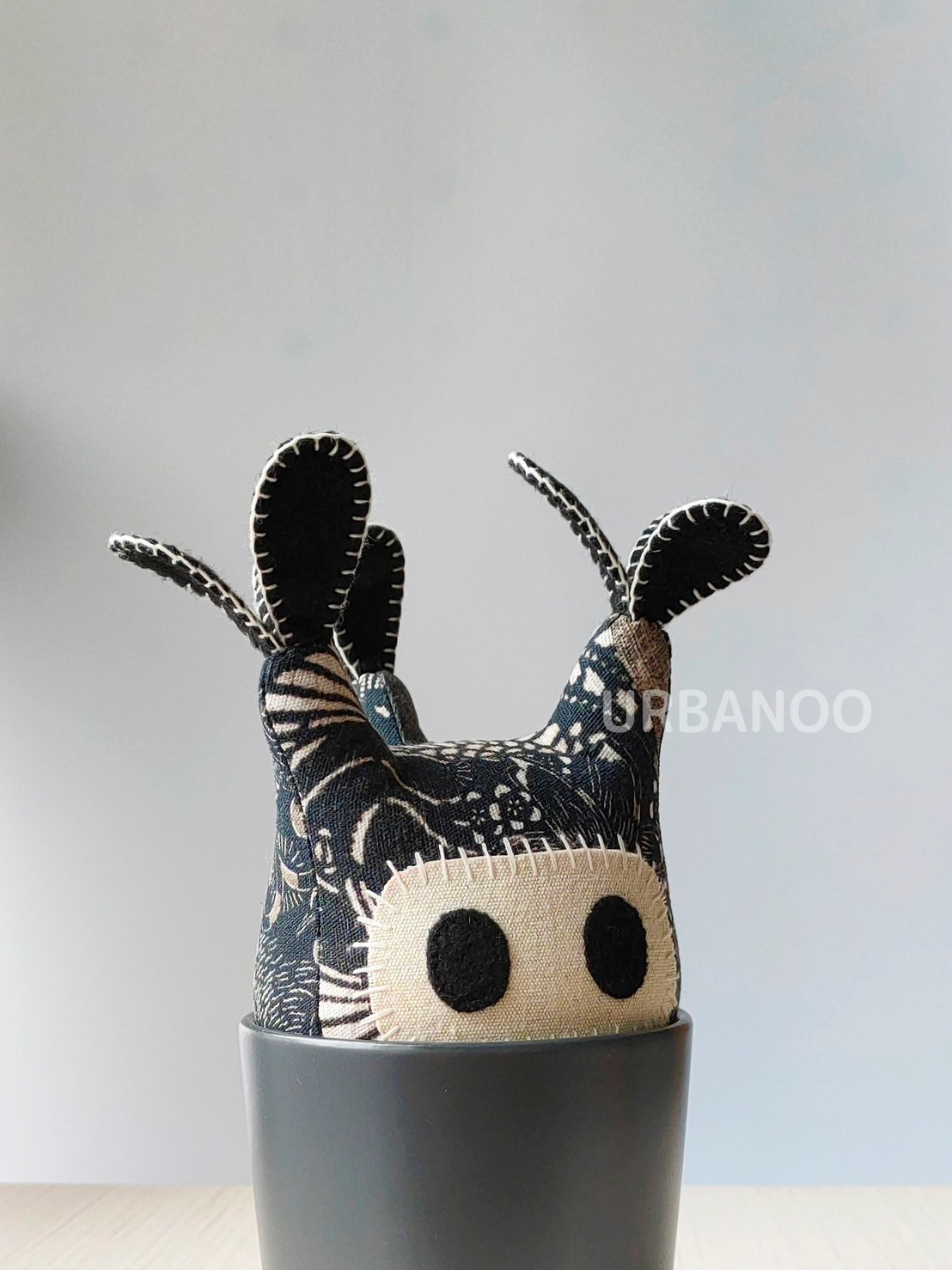 URBANOO 選物 植Woo 手作 象牙宮 潮植 藍色/黑色 拼布款