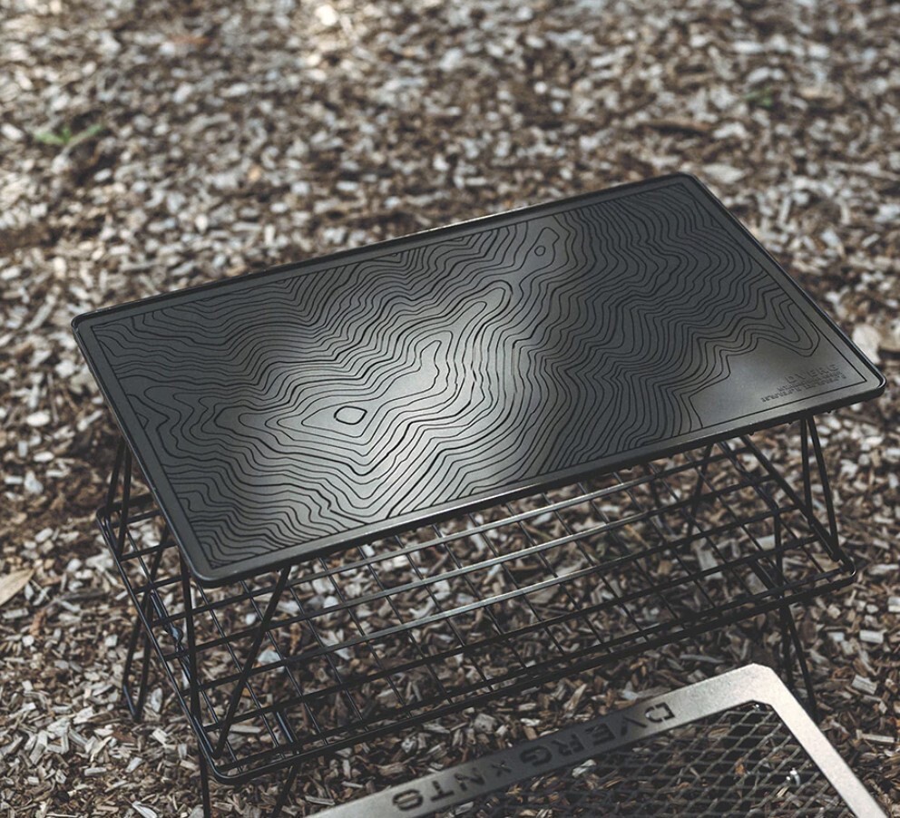URBANOO 日本 DVERG  Topographic Bar Mat 等高線 酒水墊 露營桌墊 隔熱墊／圖 4