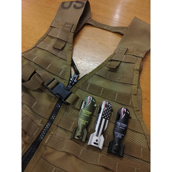 URBANOO 日本代購 TAC FORCE  Shark Bomb Knife 鯊魚炸彈 小刀／圖 9