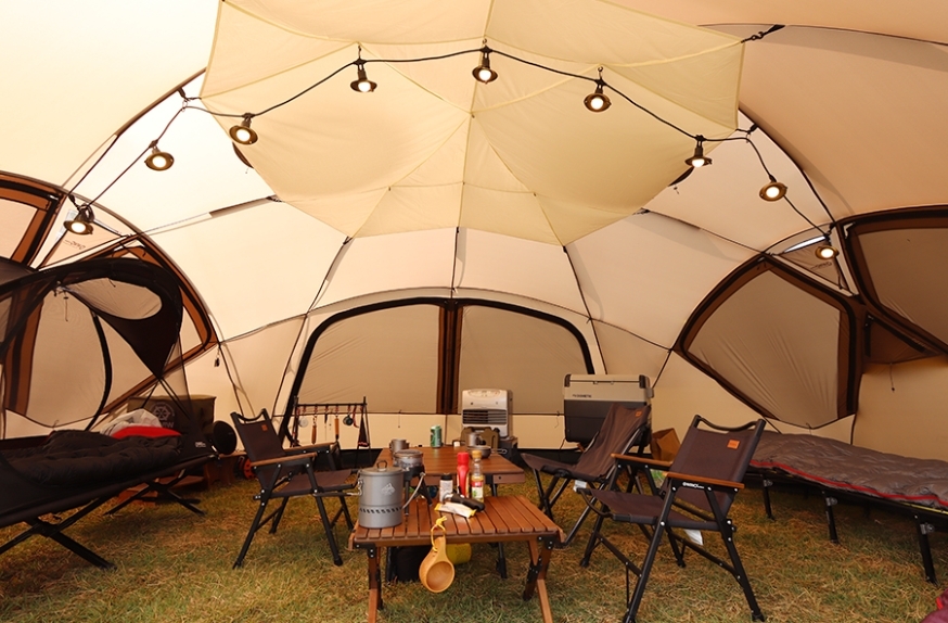 URBANOO  韓國嚴選 【Wiwo】Yak Dome 550大型半球形圓頂避難所 圓球帳／圖 13