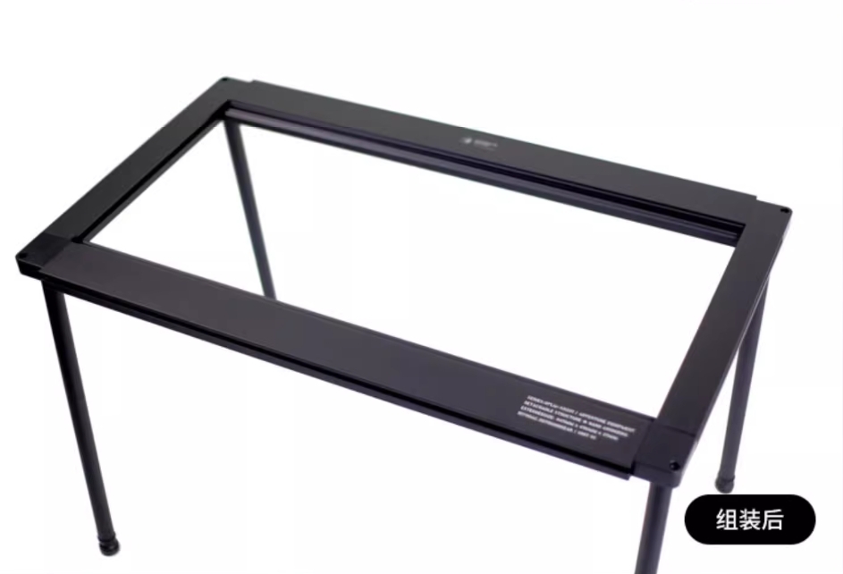 URBANOO 車庫嚴選 黑色 強化玻璃 OPLM 三單位 IGT 桌 可折疊