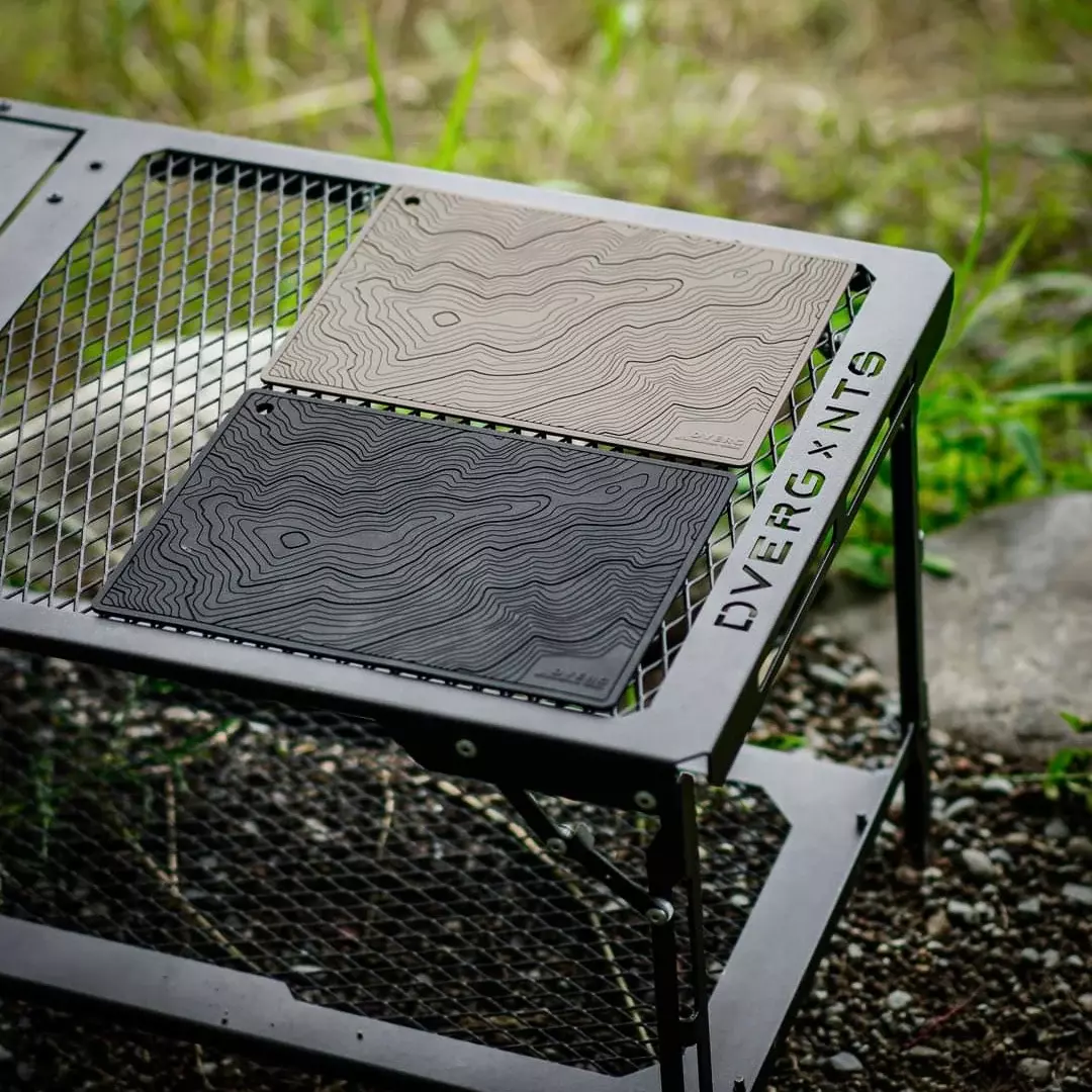 URBANOO 日本DVERG Topographic Bar Mat 等高線酒水墊露營桌墊隔熱墊