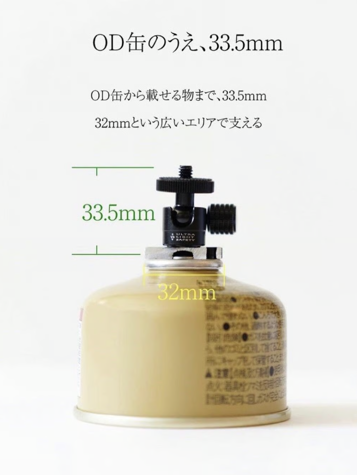 URBANOO 日本 PROTOTYPE OPTION prop02 / OD14 氣罐轉接頭