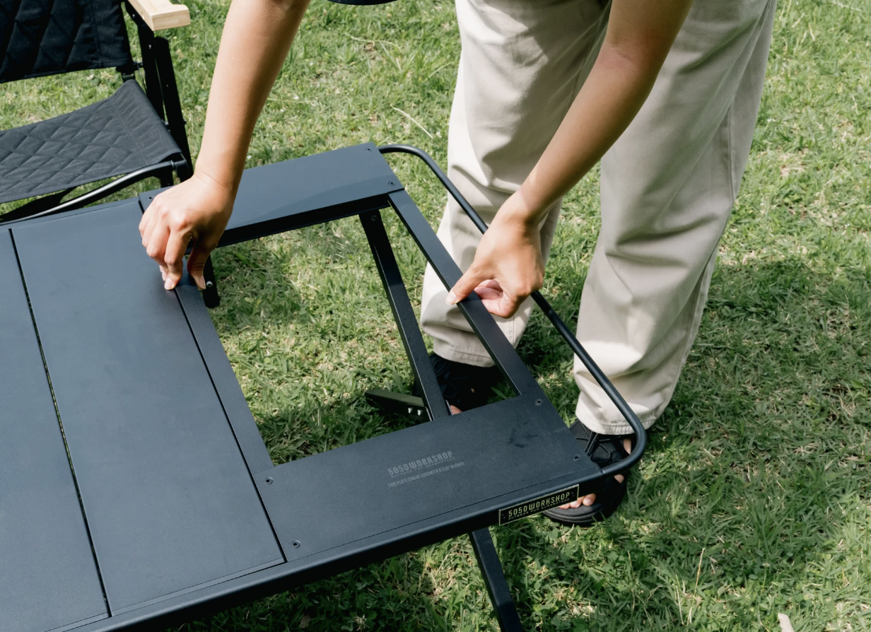 URBANOO 日本 5050 WorkShop LOW TABLE IGT 黑色桌子／圖 8