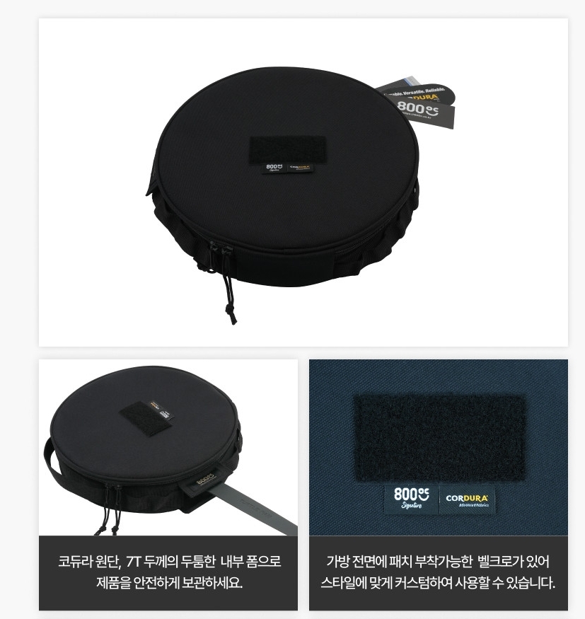 URBANOO選物 韓國品牌 800c 鑄鐵鍋 手把可折疊  戶外炒飯神器／圖 5