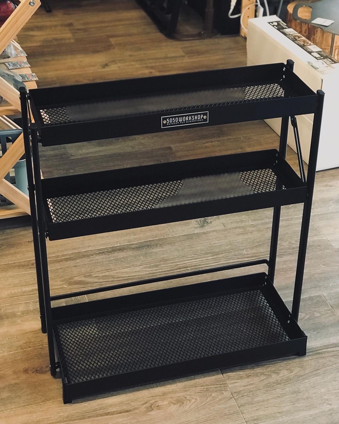 URBANOO 日本 5050WORKSHOP FOLDING SHELF 折疊層架 收納架 FOLDING SHELF／圖 4