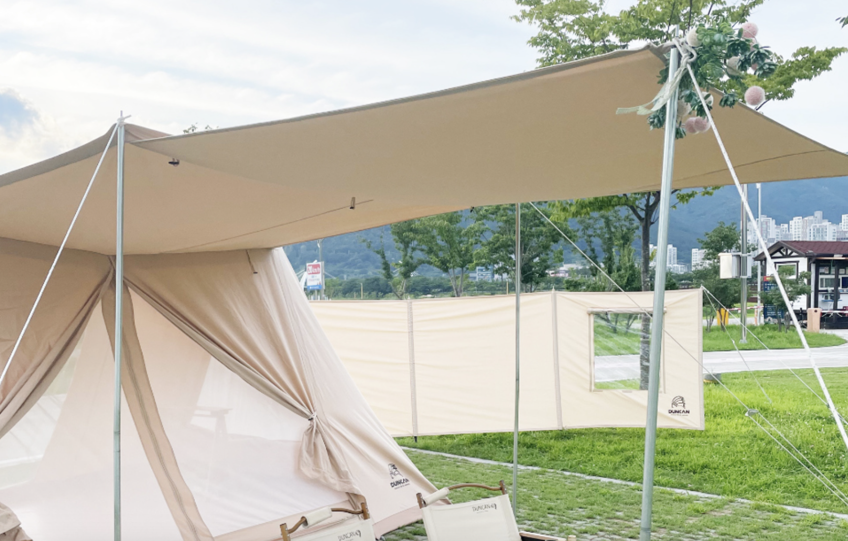 URBANOO 韓國 Duncan camping 品牌 Zuni tent TC棉布帳 祖妮／圖 6