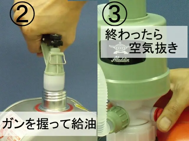 URBANOO 日本 Aladdin 阿拉丁 手壓油槍  媒油專用／圖 3