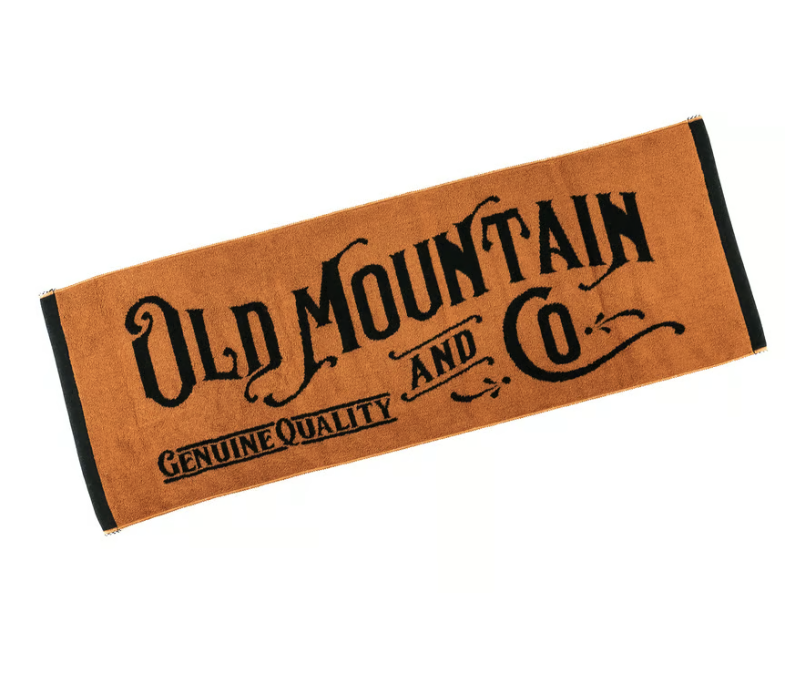 URBANOO  日本車庫 old mountain 老山 COMFORT TOWEL FACE VINTAGE 毛巾／圖 2