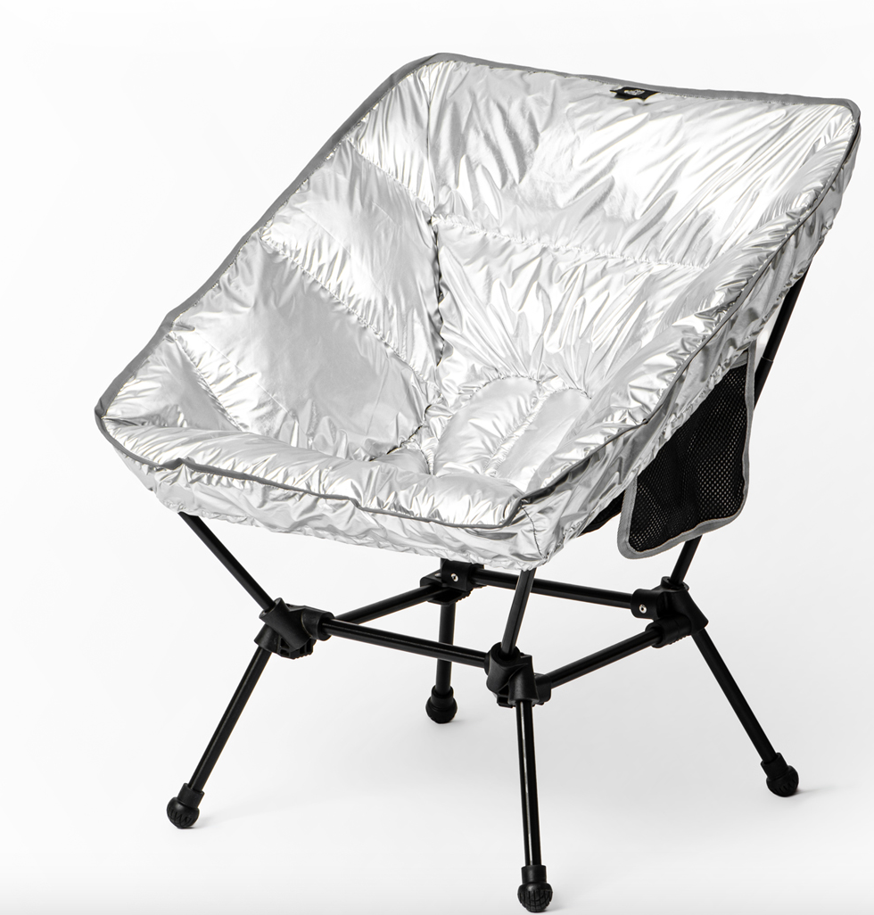 URBANOO 韓國 manu 品牌  適用Helinox 保暖椅套 銀色 黑色 chair one／圖 5