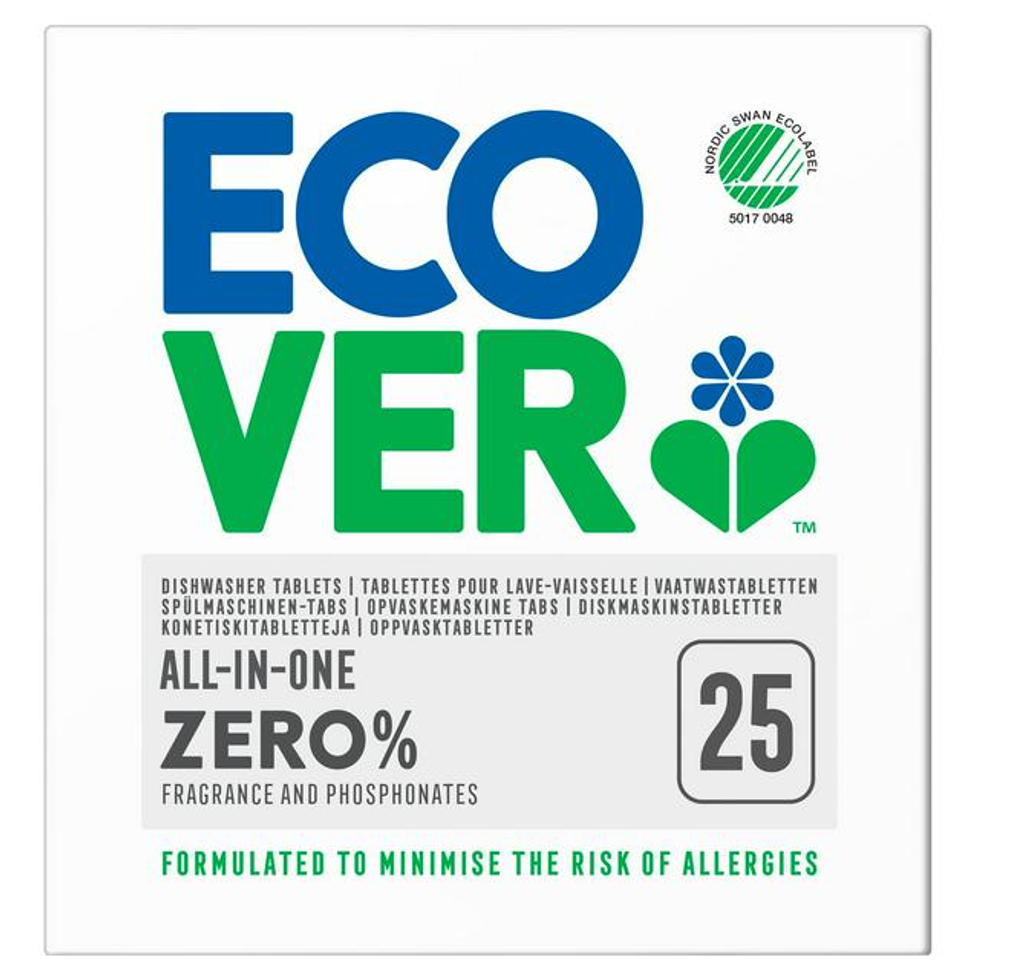 Ecover Zero Dishwasher 25 Tablets Ecover Malaysia