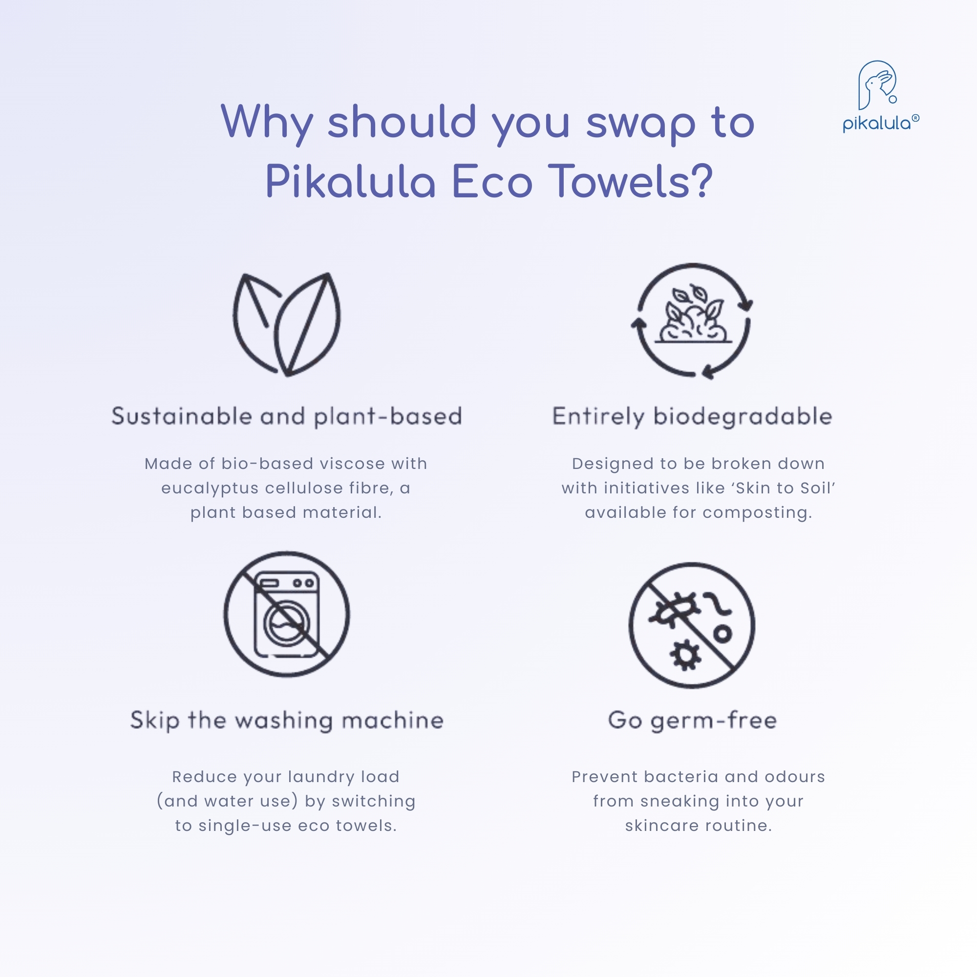 Pikalula Eco Towels Switch From Regular  Baby Beauty Wipes Towel