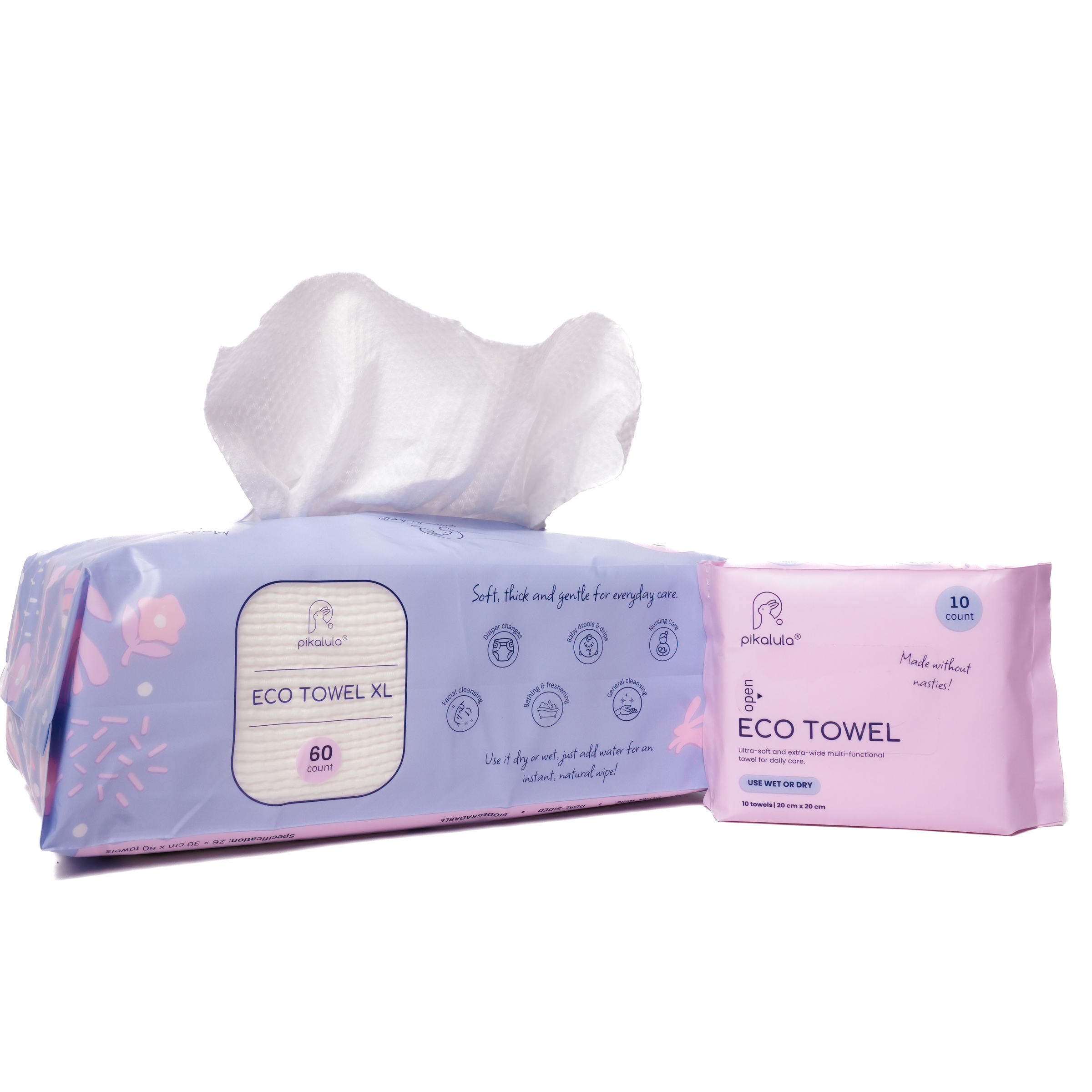 eco towel baby bundle